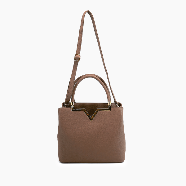 Veronica Autumn Vegan Satchel Crossbody Bag - Image 6