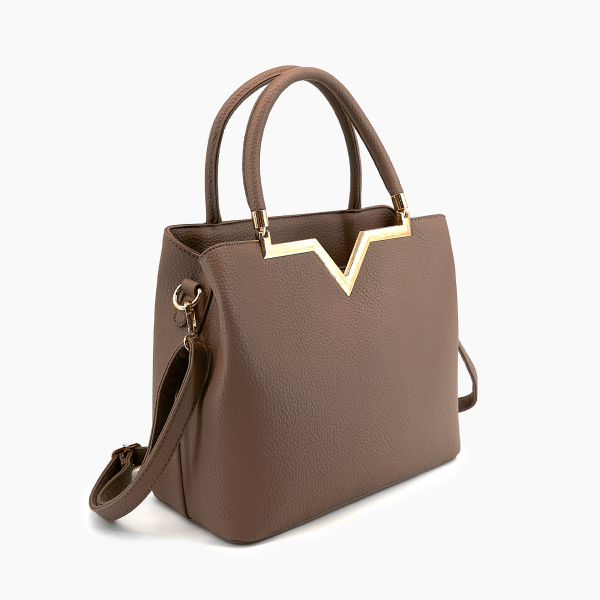 Veronica Autumn Vegan Satchel Crossbody Bag - Image 2