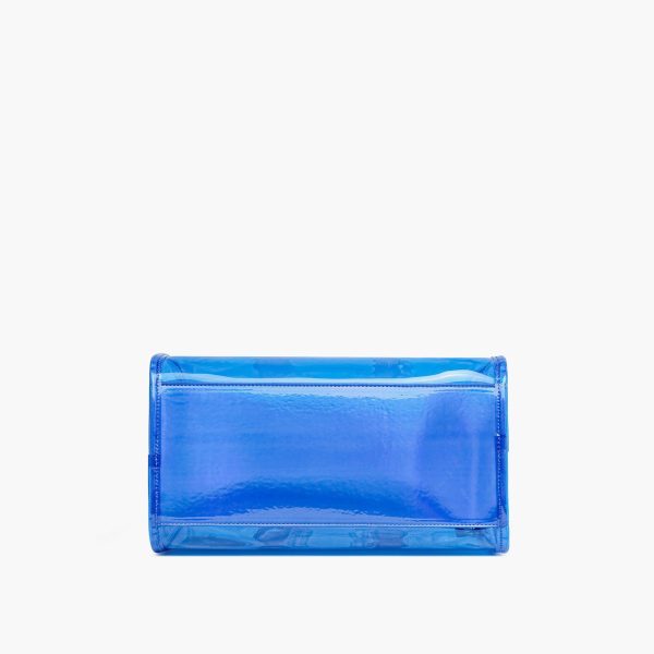 Iced Out Hologram Clear Satchel Crossbody Bag - Image 28
