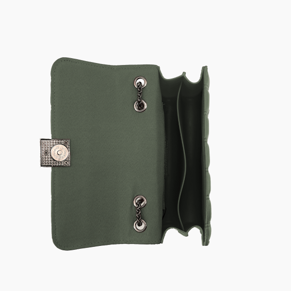 Emma Bubble Quilted Crossbody Bag - Image 11