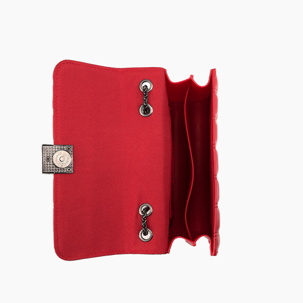 Emma Bubble Quilted Crossbody Bag - Image 3