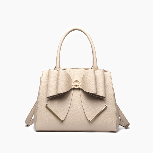 Poppy Bowtie Top Handle Satchel Bag - Image 8