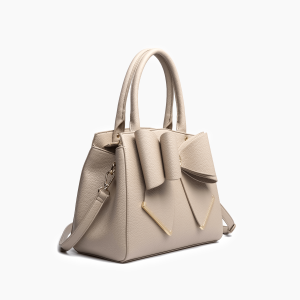 Poppy Bowtie Top Handle Satchel Bag - Image 9