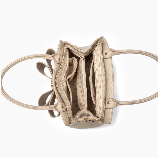 Poppy Bowtie Top Handle Satchel Bag - Image 14