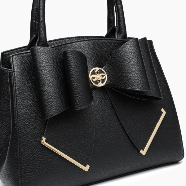 Poppy Bowtie Top Handle Satchel Bag - Image 18