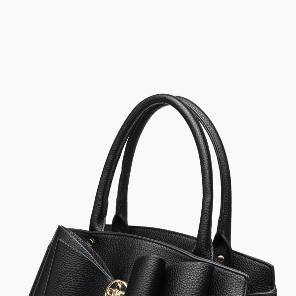 Poppy Bowtie Top Handle Satchel Bag - Image 19