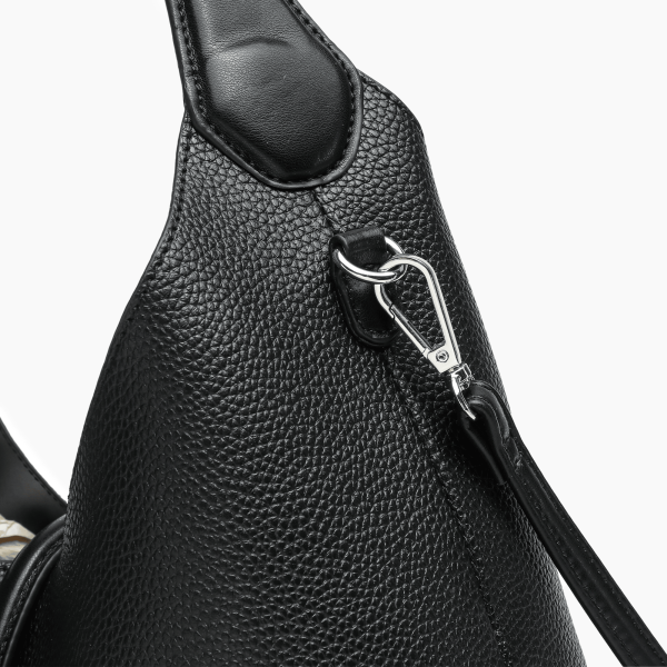 Sienna Vegan Pebble Hobo Shoulder Bag - Image 11