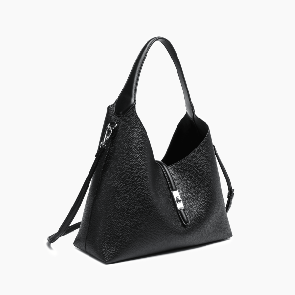 Sienna Vegan Pebble Hobo Shoulder Bag - Image 9