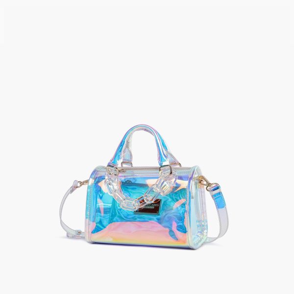 Crystal Mini Hologram Clear Crossbody Bag - Image 11