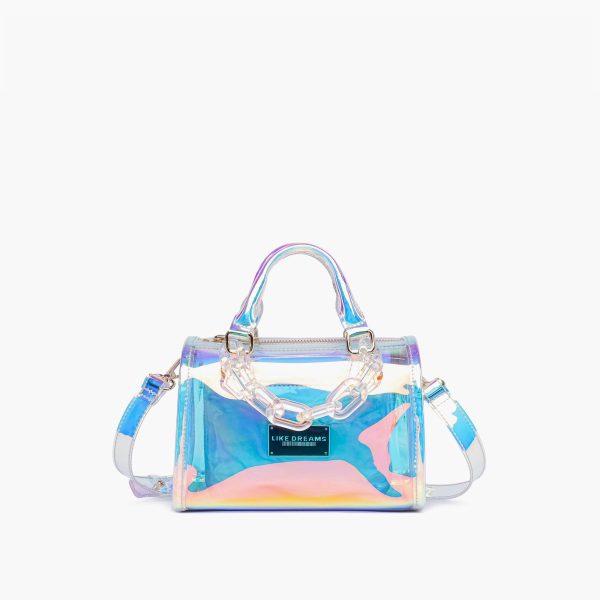 Crystal Mini Hologram Clear Crossbody Bag - Image 9