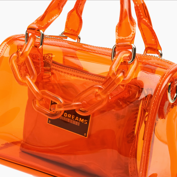 Crystal Mini Hologram Clear Crossbody Bag - Image 6